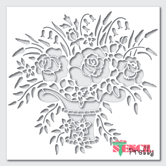 flower stencil