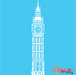 big ben stencil