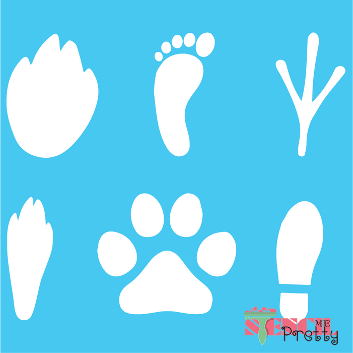 hooves stencil