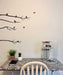 birds and tree branches stencil