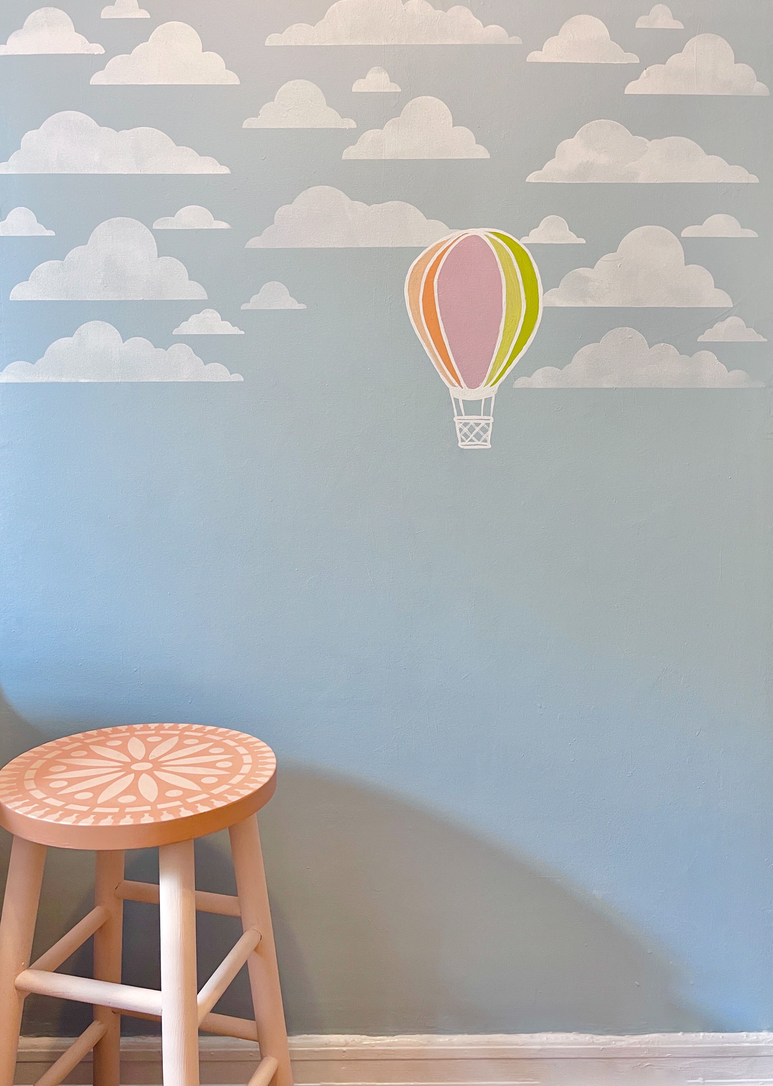 sky stencil